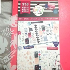 The happy planner free spirit sticker book